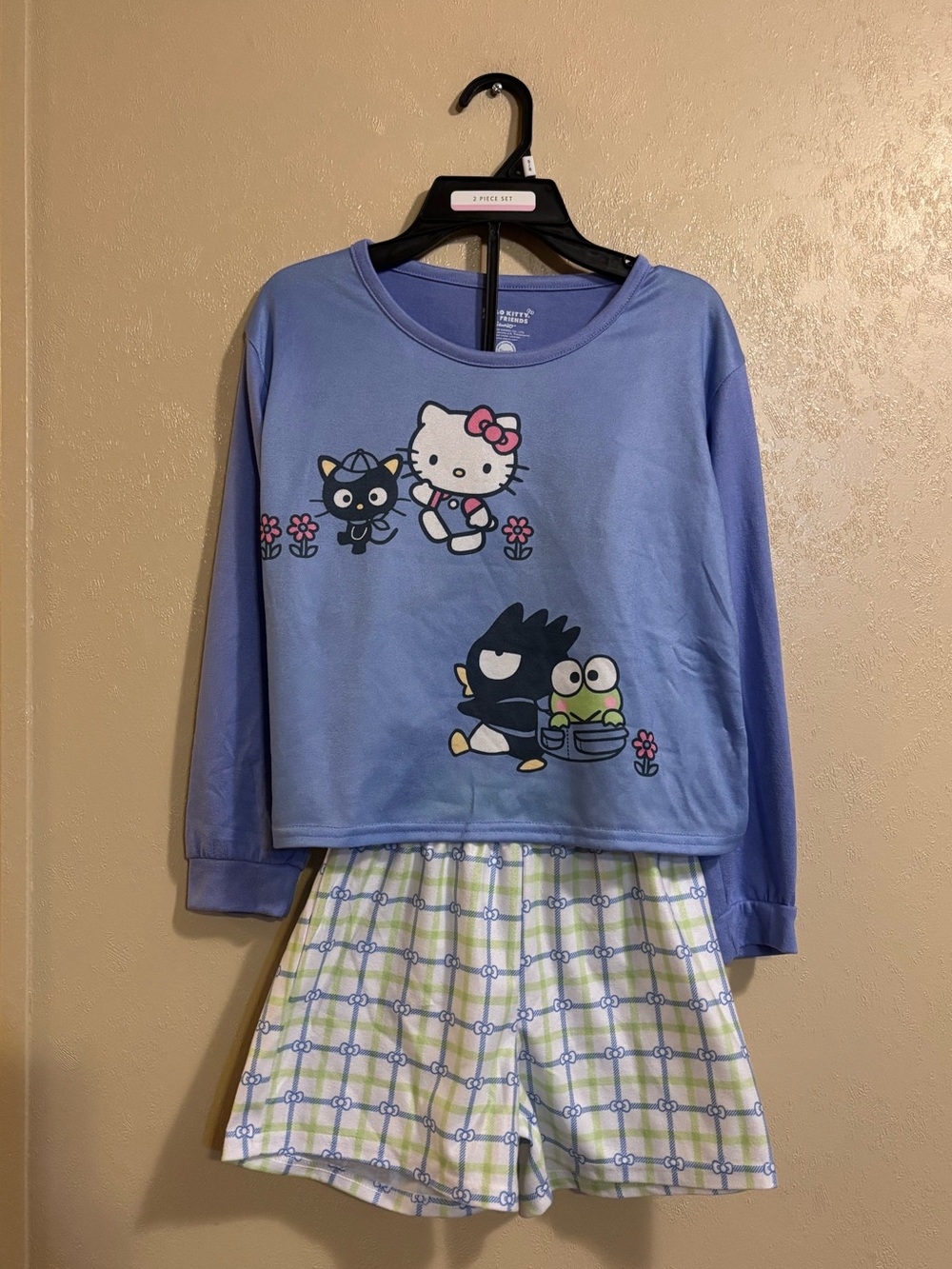 NWT Hello Kitty Girls Pajama Set sz M (7/8)